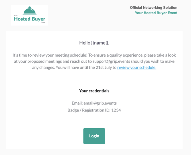 5) Provisional meeting schedule