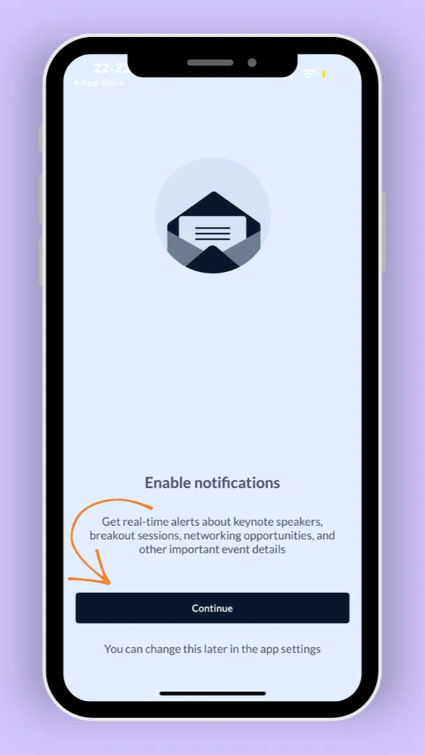 How do I manage my notifications on event platform?