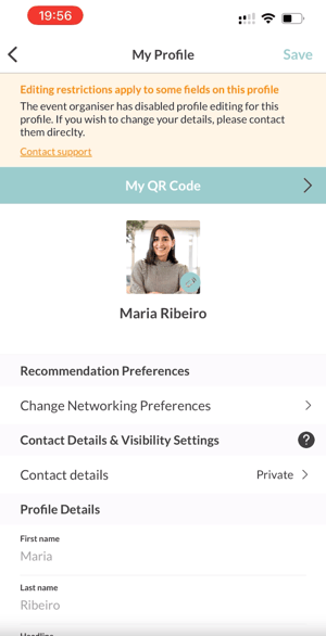 How do I edit my profile?