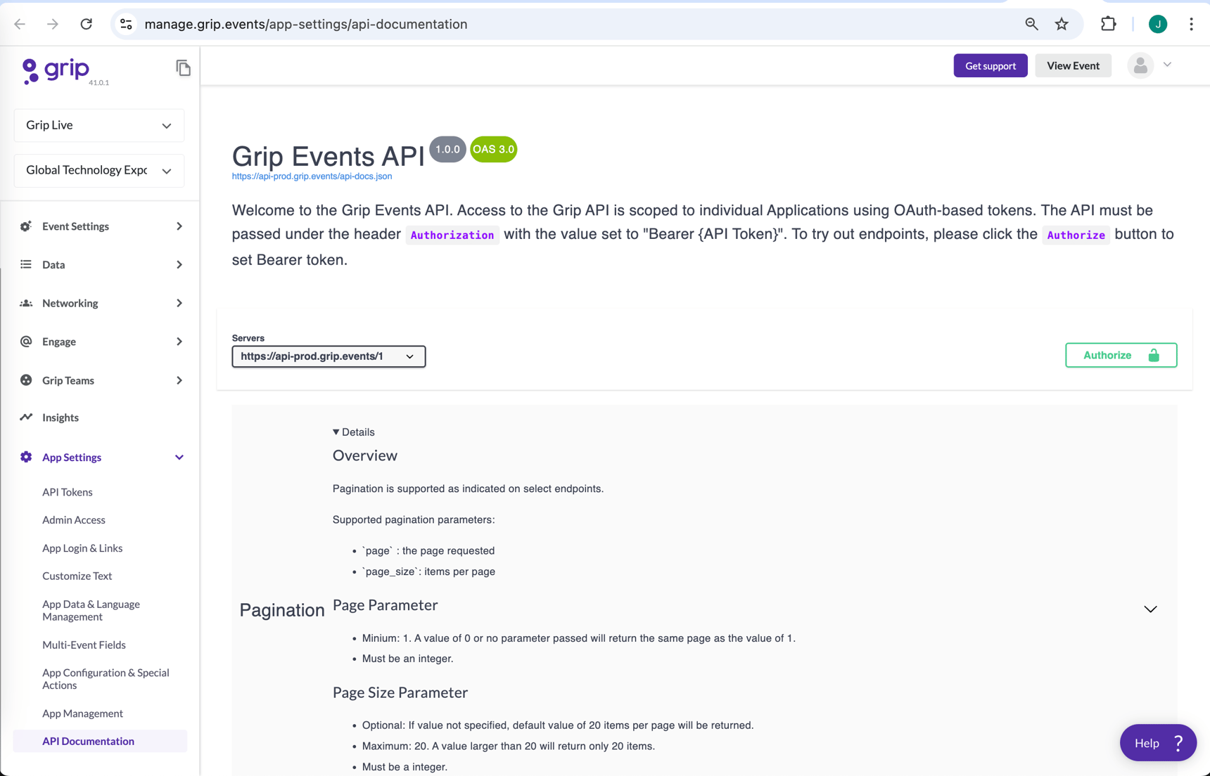 Registration Integrations - API PUSH